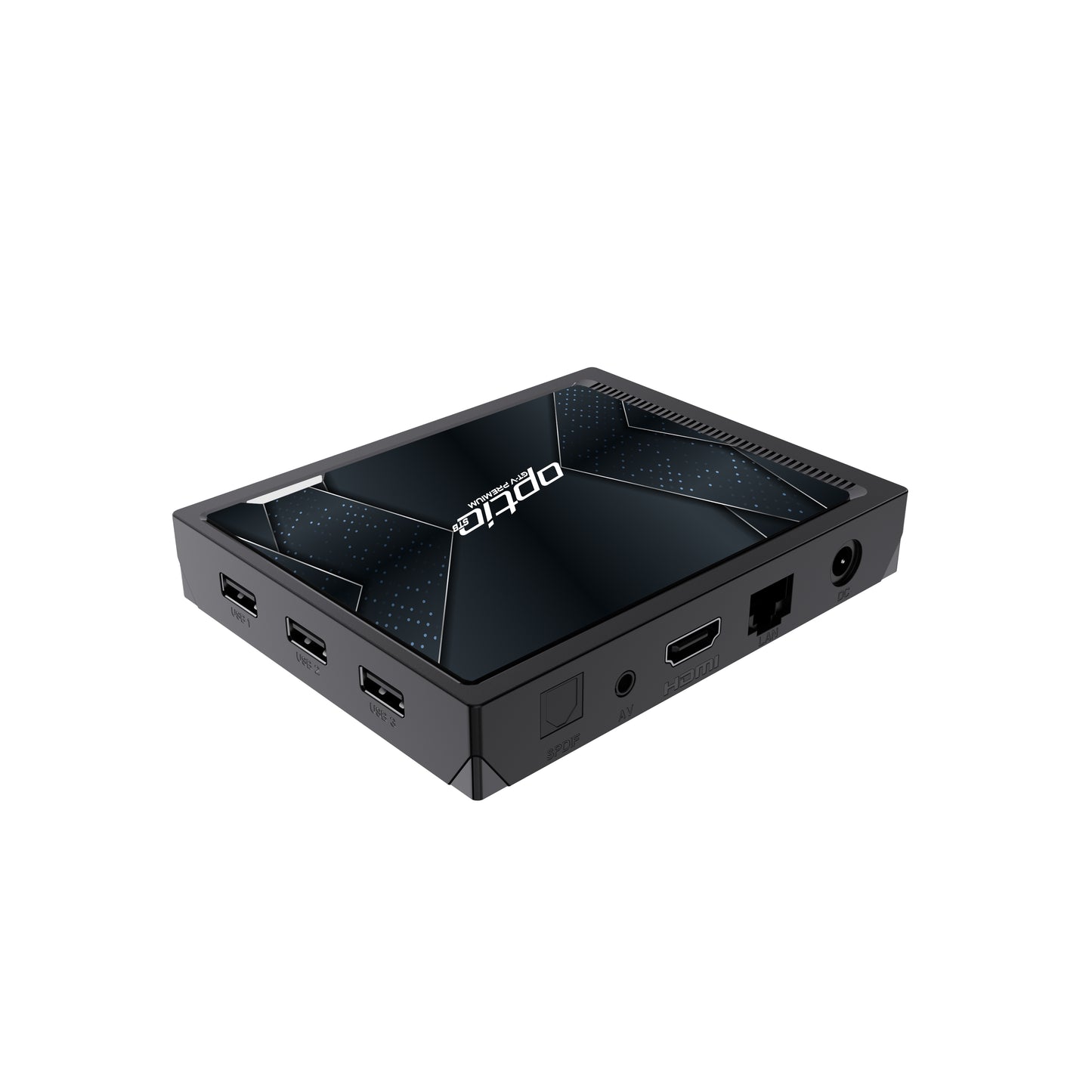OPTIC GT-V PREMIUM Android TV Box 4K – Android TV 14 | 4GB RAM | 64GB ROM | WiFi 6 | Gigabit LAN | Bluetooth
