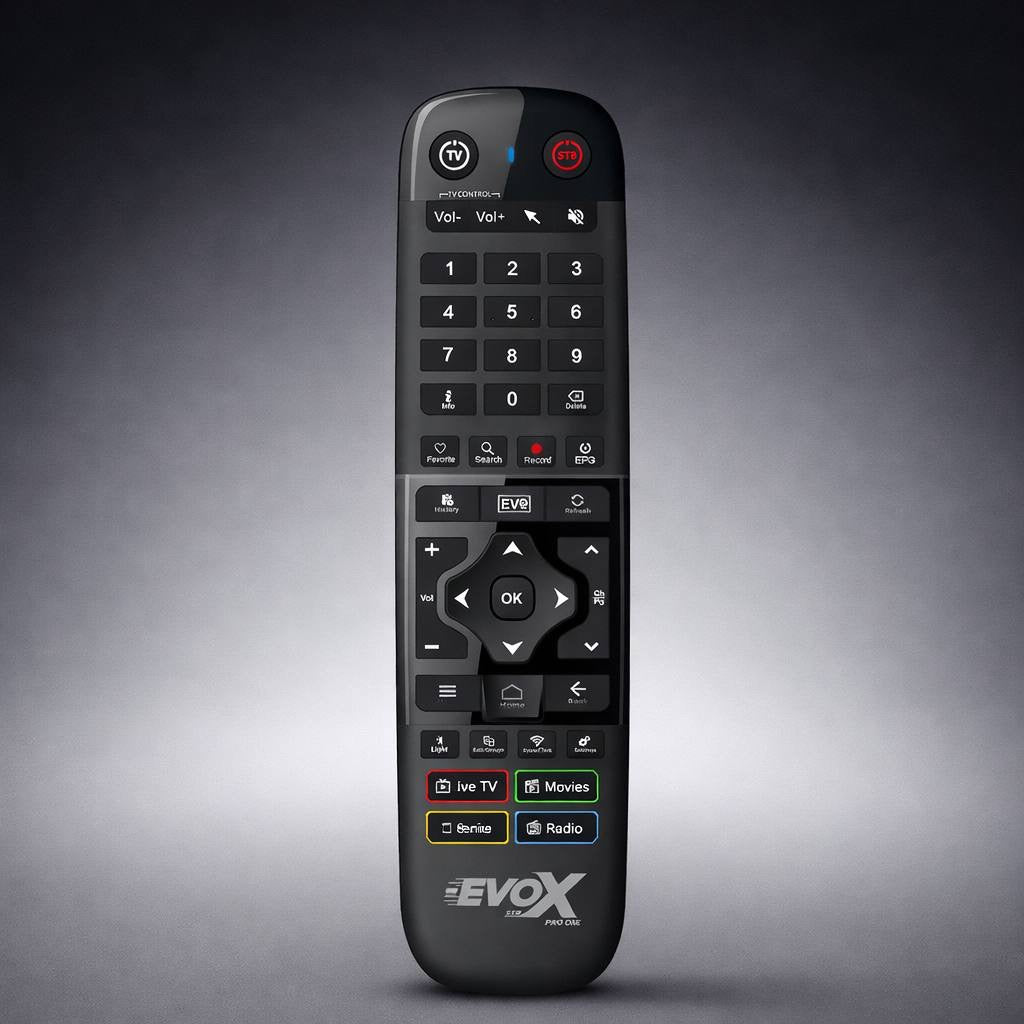 BLUETOOTH Remote Control Fernbedienung mit Tastenbeleuchtung