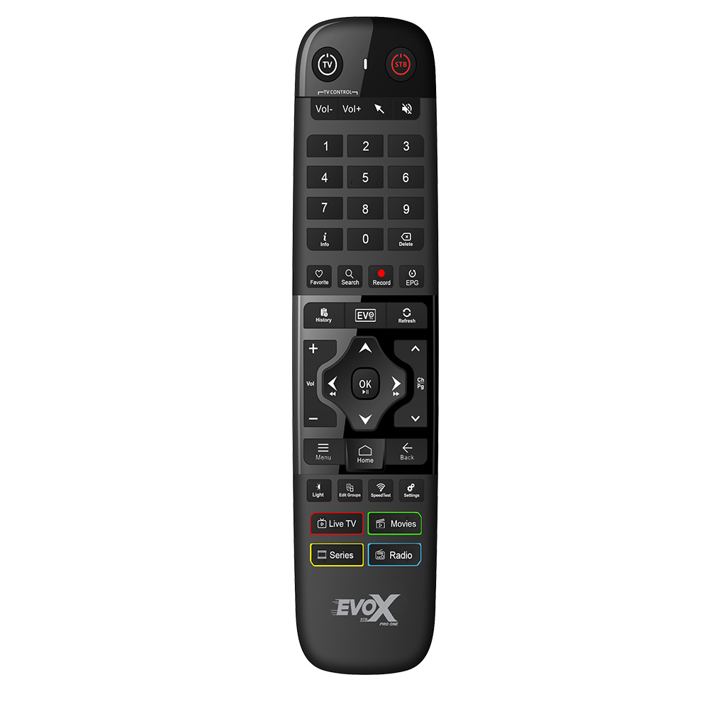 EVO X PRO OPTIC GT-V PRO 8K / 4K UHD 2160p H265.264 4GB RAM 64GB FLASH Android 11.0 Receiver (2G + 5G WiFi + GIGABIT WLAN, Bluetooth, MicroSD, HDMI, USB 3.0)