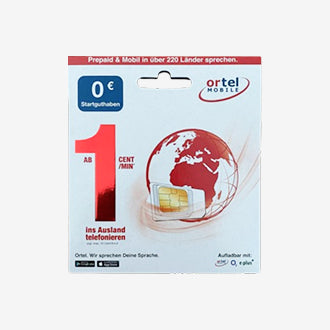 ORTEL PREPAID SIM