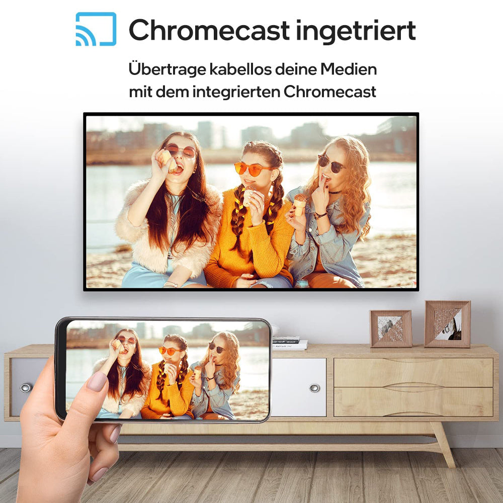 ANDROID TV STICK Dcolor GD1, Android 11, 4K-Streaming, HDR, Sprachsteuerung