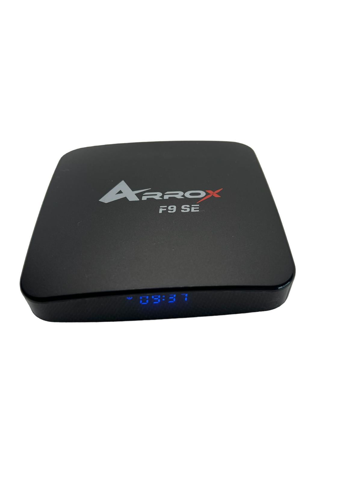 ArroX F9 SE Receiver 8K 30FPS, 4K 60FPS Android 9.0 Dual Wifi Streaming Box