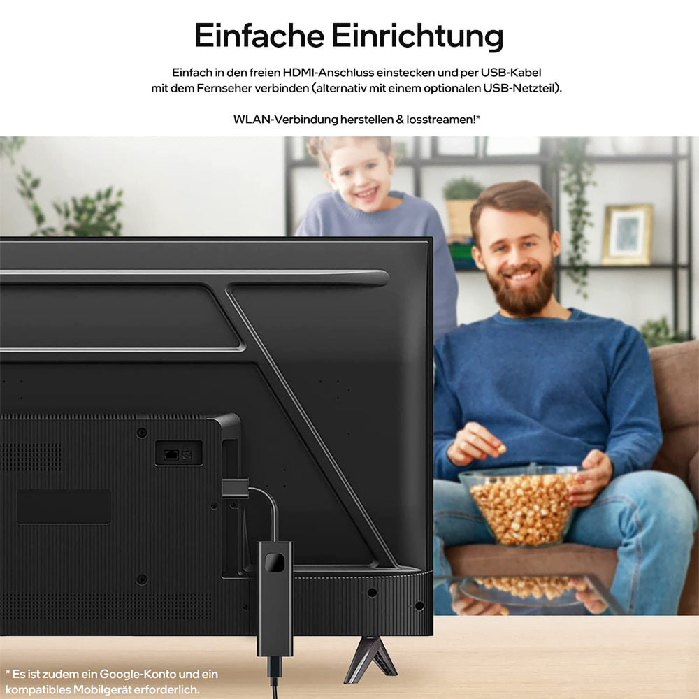 ANDROID TV STICK Dcolor GD1, Android 11, 4K-Streaming, HDR, Sprachsteuerung