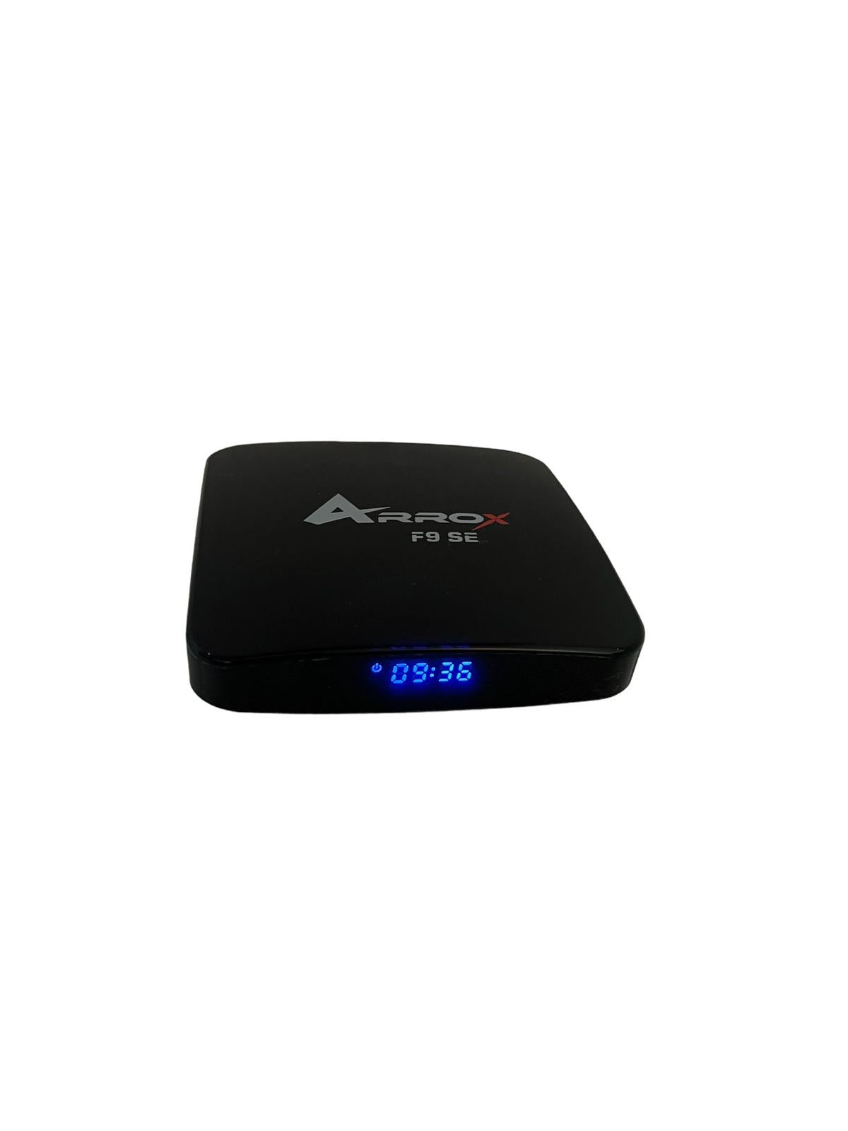 ArroX F9 SE Receiver 8K 30FPS, 4K 60FPS Android 9.0 Dual Wifi Streaming Box