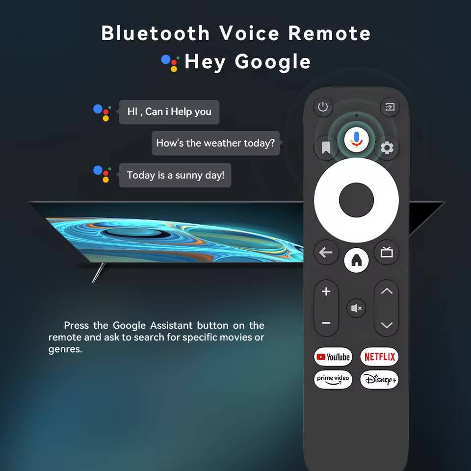 ANDROID TV STICK Dcolor GD1, Android 11, 4K-Streaming, HDR, Sprachsteuerung