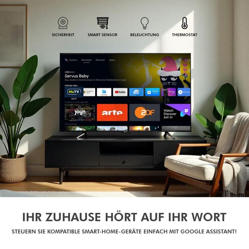 OTAGON SPIRIT NANO 4K UHD ANDROID TV IP-Stick SCHWARZ