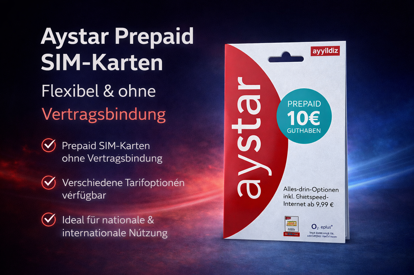 AYYILDIZ PREPAID SIM