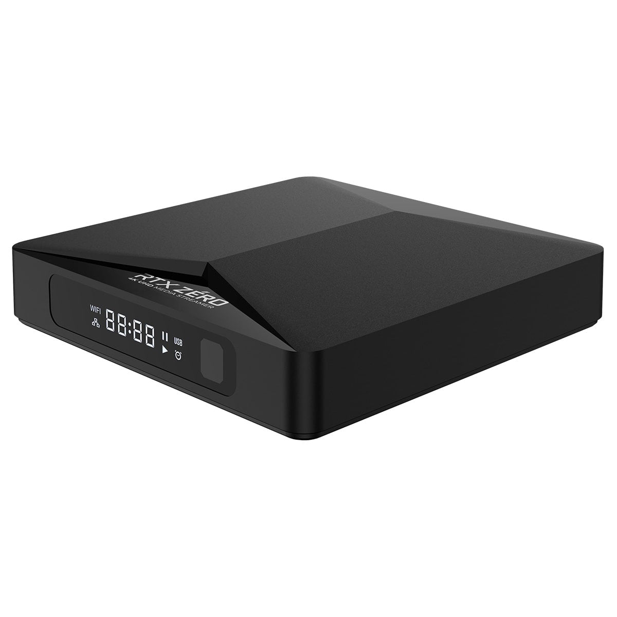 GloriaForce RTX Zero 4K UHD Android 11 Receiver (HDR10+, Dual-WiFi, LAN, MicroSD, HDMI)