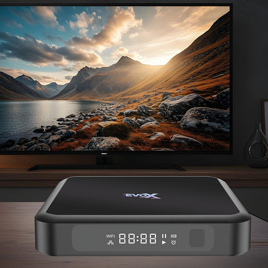 EVO X PRO OPTIC GT-V PRO 8K / 4K UHD 2160p H265.264 4GB RAM 64GB FLASH Android 11.0 Receiver (2G + 5G WiFi + GIGABIT WLAN, Bluetooth, MicroSD, HDMI, USB 3.0)