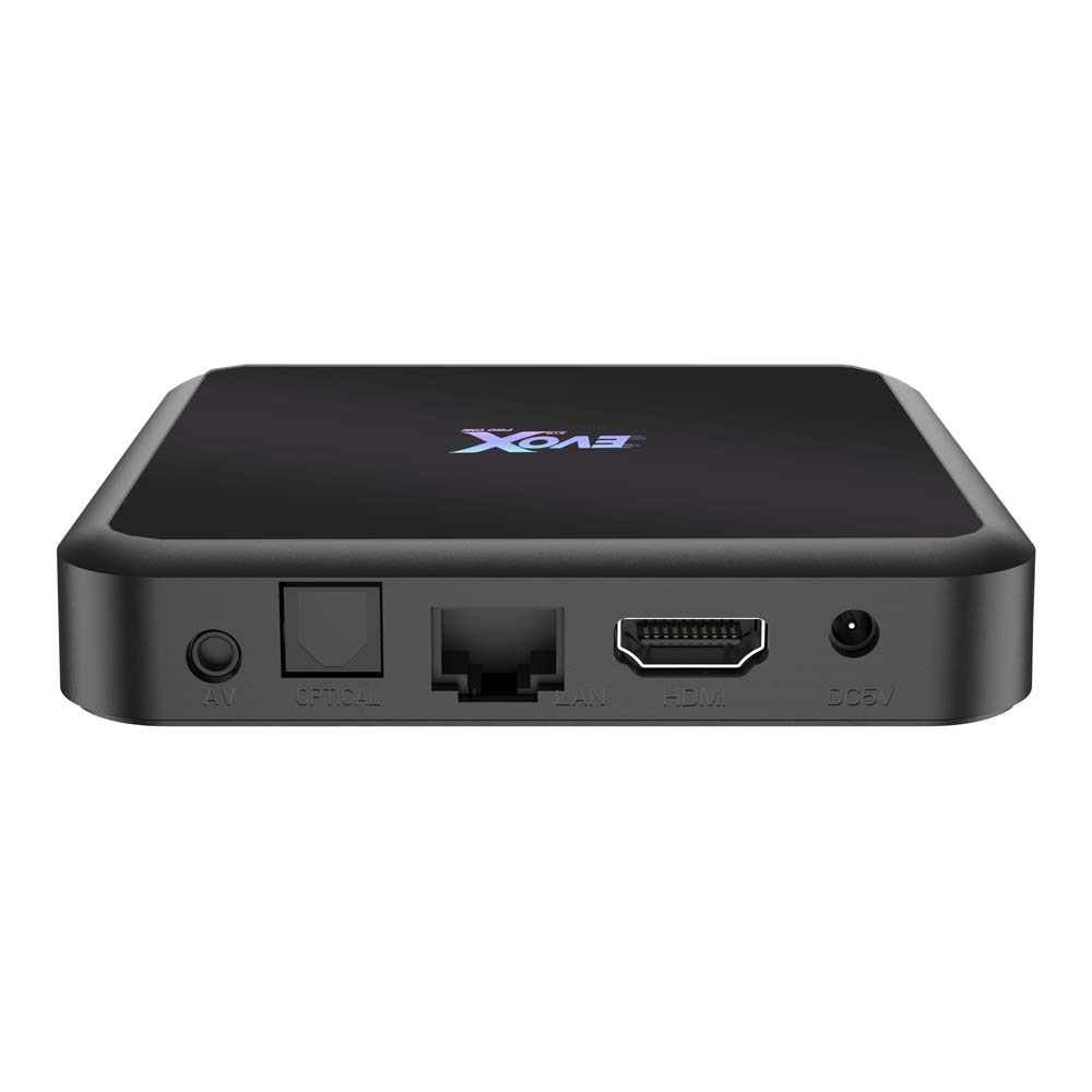 EVO X PRO OPTIC GT-V PRO 8K / 4K UHD 2160p H265.264 4GB RAM 64GB FLASH Android 11.0 Receiver (2G + 5G WiFi + GIGABIT WLAN, Bluetooth, MicroSD, HDMI, USB 3.0)