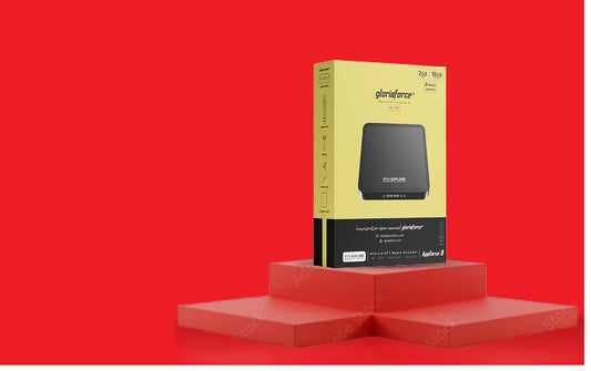 GloriaForce RTX Explore 4K UHD Android 11 Receiver (HDR10+, Dual-WiFi, LAN, MicroSD, HDMI)