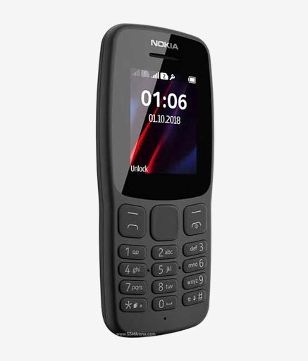 NOKIA 106 Dual SIM (schwarz) Handy für Senioren & Schulkinder