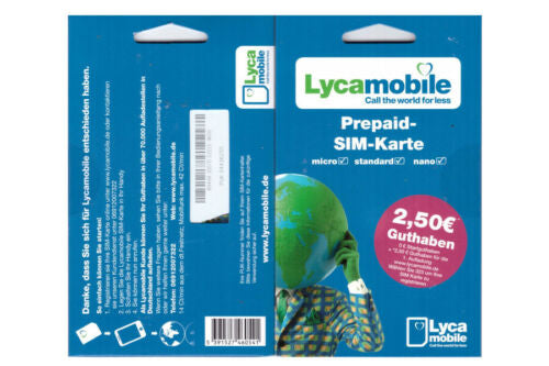 LYCA PREPAID SIM