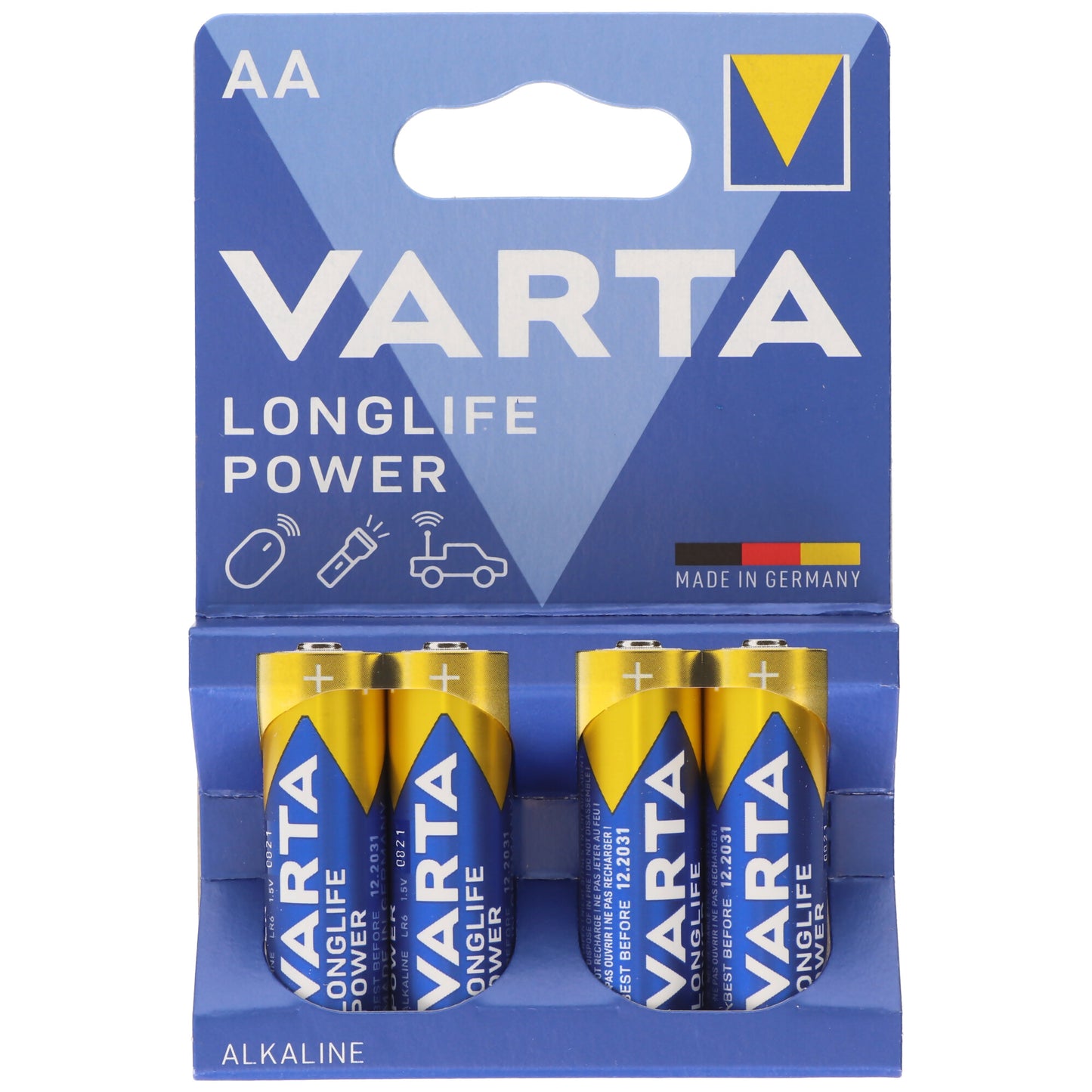 VARTA BATTERIEN AA 4er PACK